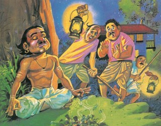 Amar chitra katha illustration