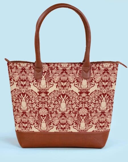 Tote Bag | Modern Damask-Year Of The Rabbit