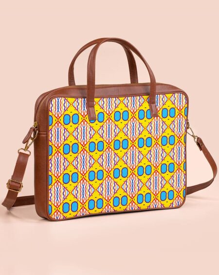 Printed Laptop Bags | Geometric Pattern