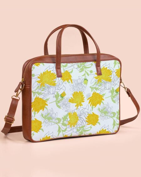 Laptop Side Bags | Chrysanthemum Garden