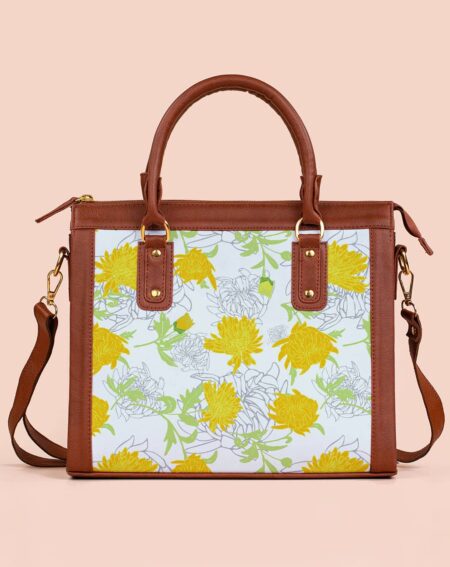 Satchel Sling Bag | Chrysanthemum Garden