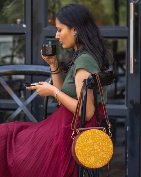 Shoulder Sling Bag | Innocent Disposition (Flora And Fauna - Living In Harmony)