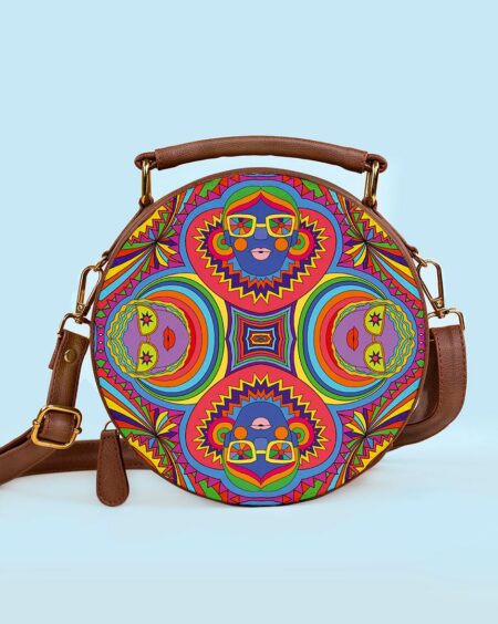 Round Sling Bag | People