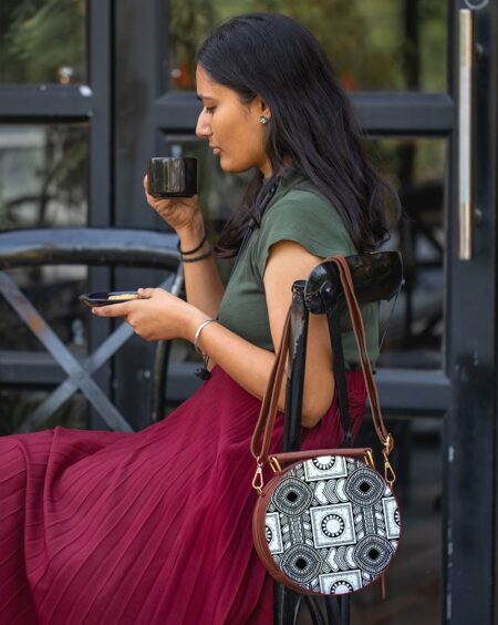 Round Sling Bag | Rhythm Of Life