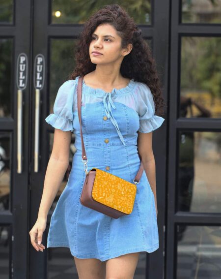 Shoulder Sling Bag | Innocent Disposition (Flora And Fauna - Living In Harmony)