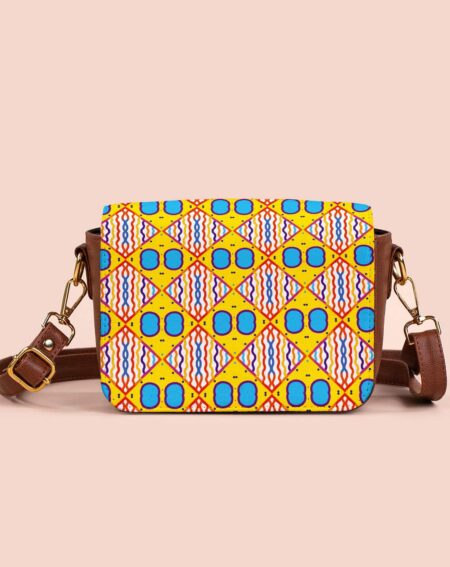 Cross Body Sling Bag | Geometric Pattern