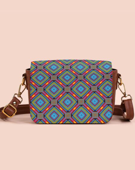 Small Sling Bag | Geometric Pattern