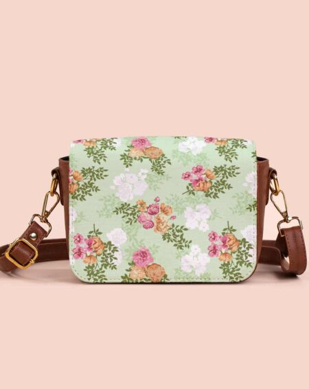 Shoulder Sling Bag | Vintage Floral Bouquet