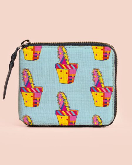 Women Wallet | Cactus Pattern