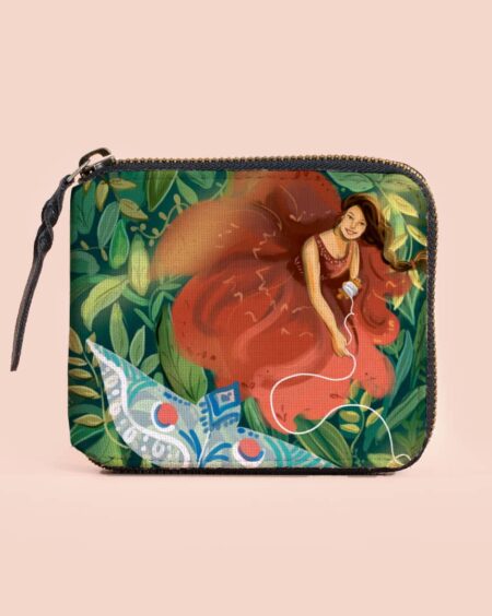 Women's Zip Wallet | Being Free As A Kite