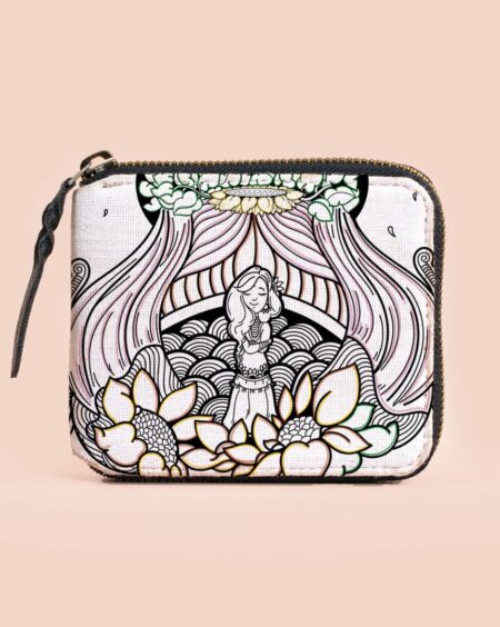 Pocket Wallet For Women | Sunflower Power