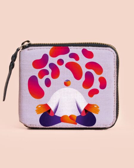 Pocket Wallet For Women | Meditation Design