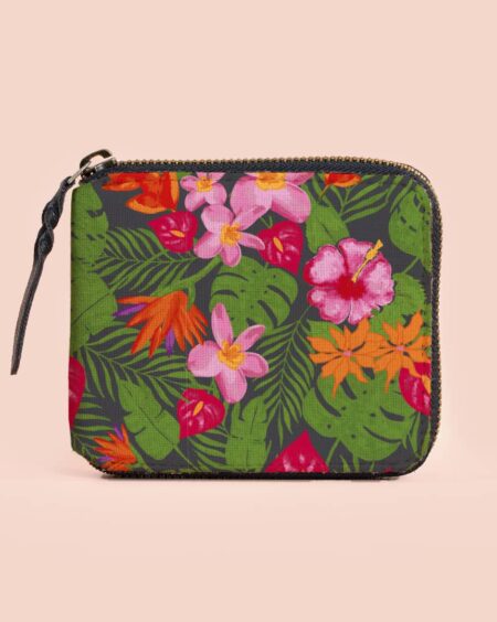 Women's Zip Wallet | Tropical Paradise
