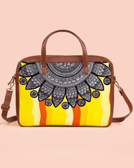Laptop Side Bags | Yellow Hues