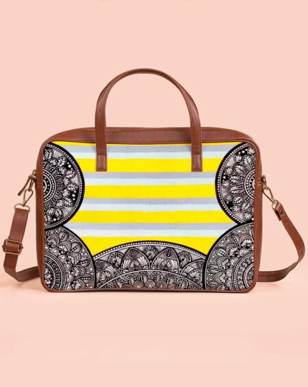 Laptop Bag | Stripped Pastel Hues