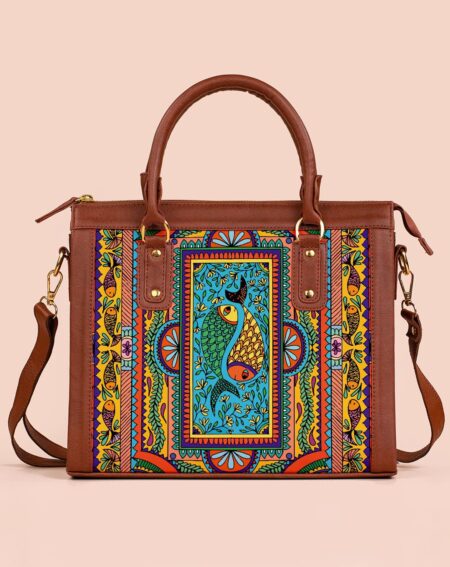 Satchel Bag | Modern Madhubani