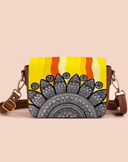 Cross Body Sling Bag | Yellow Hues