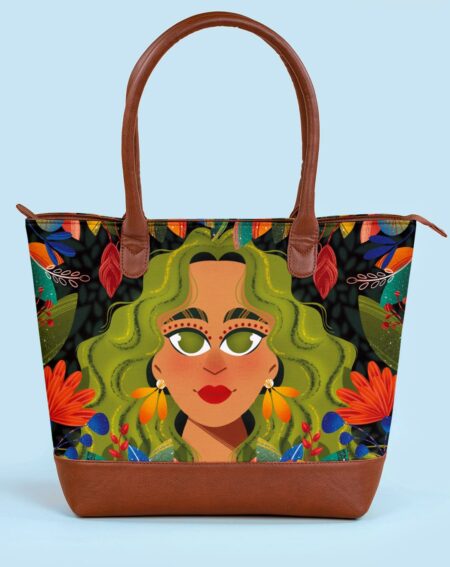 Travel Tote Bag | Wildflower Girl