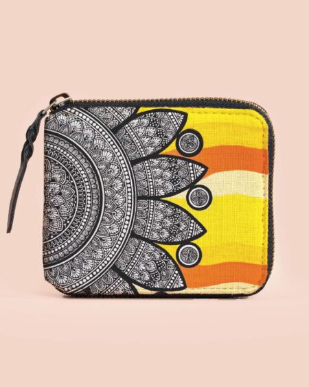 Pocket Wallet For Women | Yellow Hues