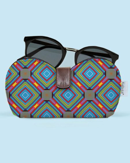 Sunglasses Case Box | Geometric Pattern