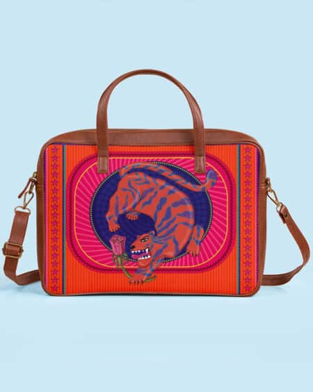 Laptop Travel Bag | I Aroar You - Blue