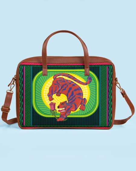 Printed Laptop Bags | I Aroar You_Red