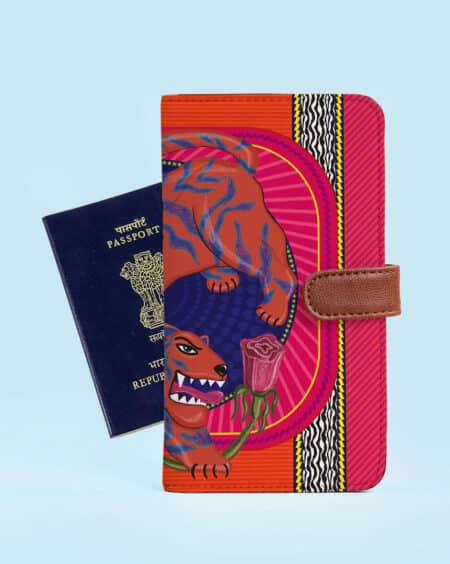 Travel Passport Cover | I Aroar You - Blue