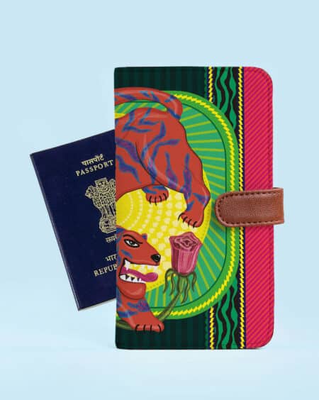 Printed Passport Cover | I Aroar You_Red