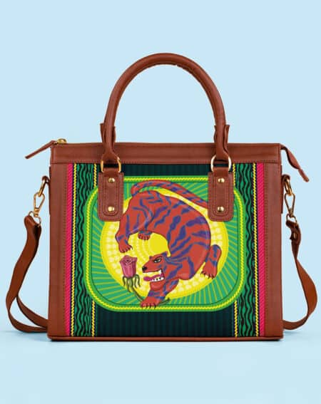 Women's Satchel Bag | I Aroar You_Red