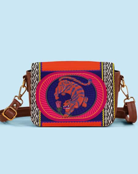 Shoulder Sling Bag | I Aroar You - Blue