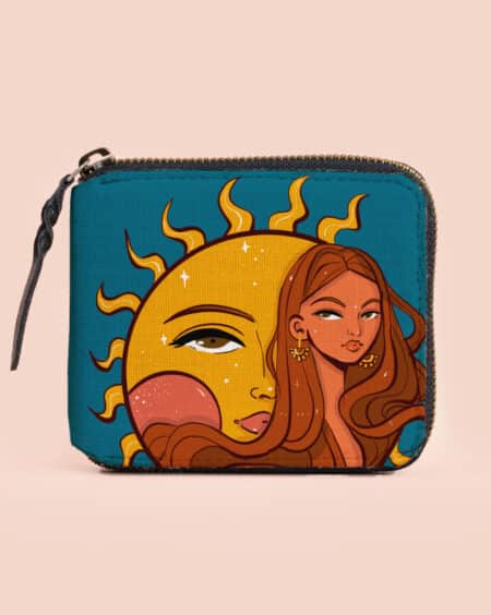 Women's Zip Wallet | The Child Of Sun