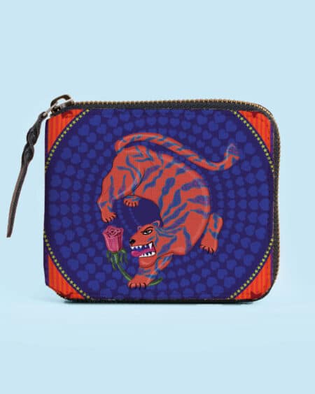 Pocket Wallet For Women | I Aroar You - Blue