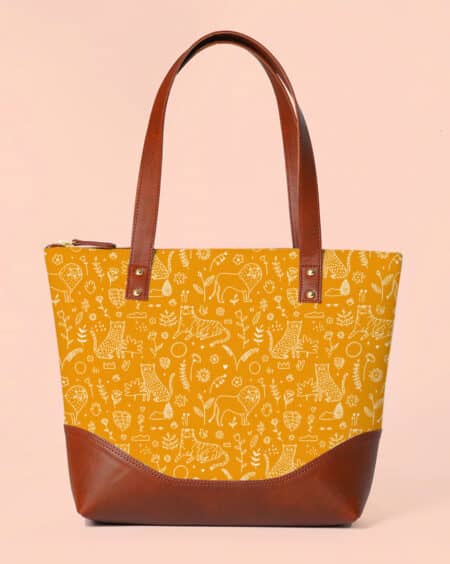 Shoulder Bag for Women - Innocent Disposition (Flora And Fauna - Living in Harmony)