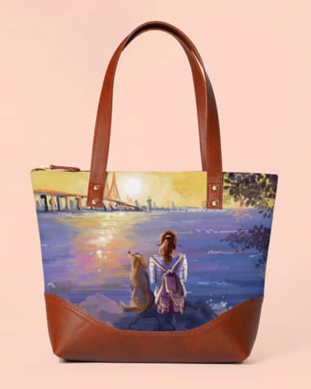 Exploring Horizons Shoulder Bag for Women | Office Handbag for Girls