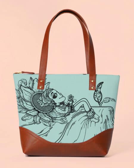 Shoulder Bag for Women - Beauty of life and positivity