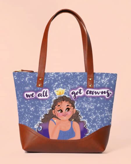 Office Handbag for Women | Shoulder Bag for Women with Queen Crown