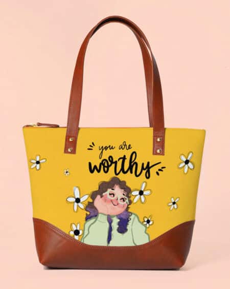 Office Handbag for Women | Worthy Cute Character Print Shoulder Bag for Girls