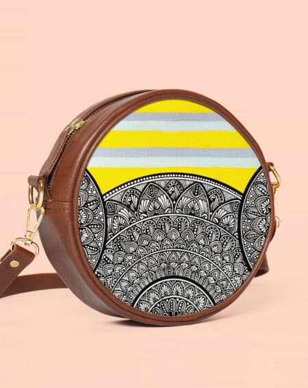 Small Sling Bag | Stripped Pastel Hues