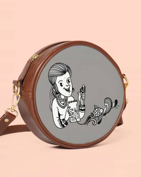 Round Sling Bag | Live Your Imagination