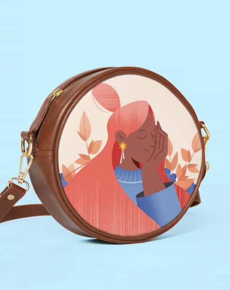 Round Sling Bag | Self-Love