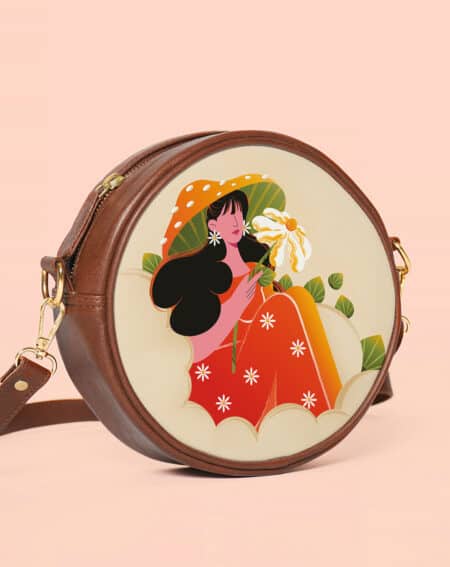 Round Sling Bag | Daisy Dream