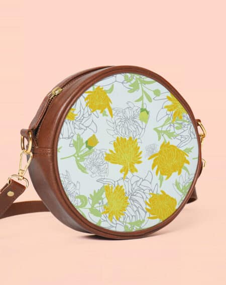 Shoulder Sling Bag | Chrysanthemum Garden