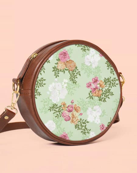 Small Sling Bag | Vintage Floral Bouquet