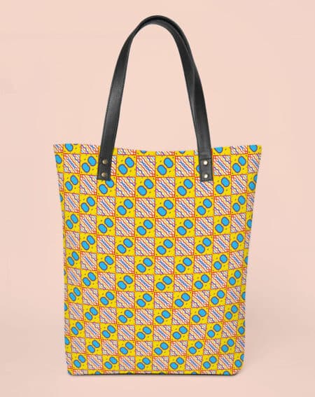 Classic Tote Bag | Geometric Pattern