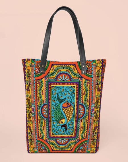 Classic Tote Bag | Modern Madhubani