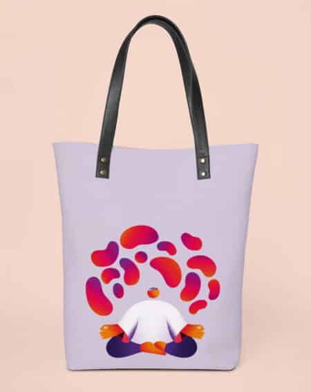 Tote Bag | Meditation Design
