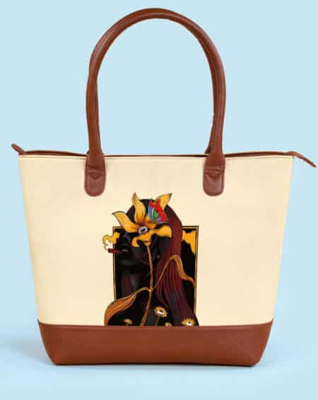 Office Tote Bag | Sunflowers & Cigars