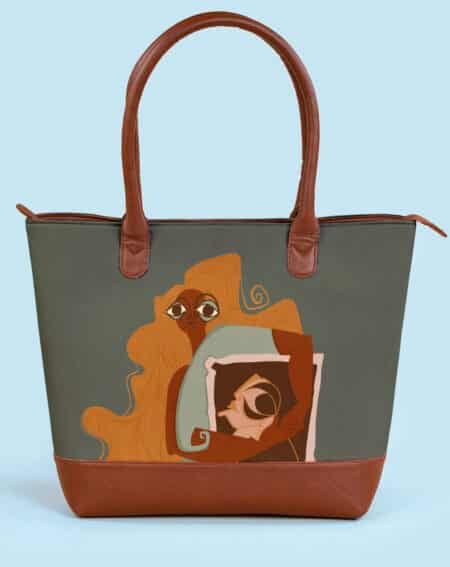Fatty Tote Handbags | Silent Poetry
