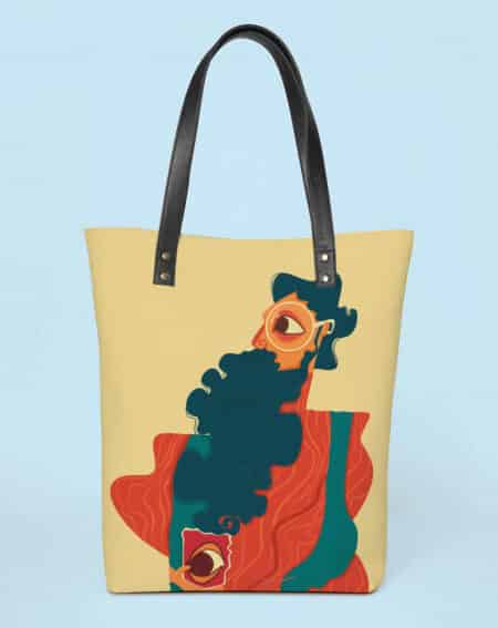 Classic Tote Handbags | Silent Poetry