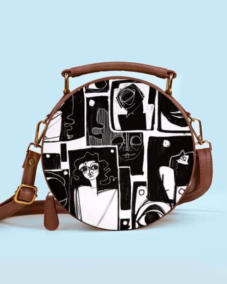 Travel Crossbody Bag | Tasveer Print